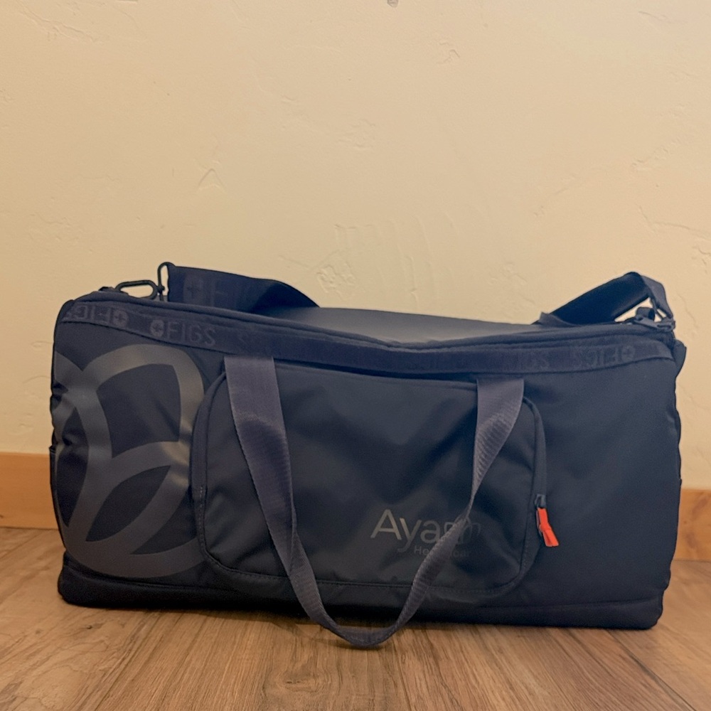 Midnight Blue Figs Aya Healthcare Duffel bag